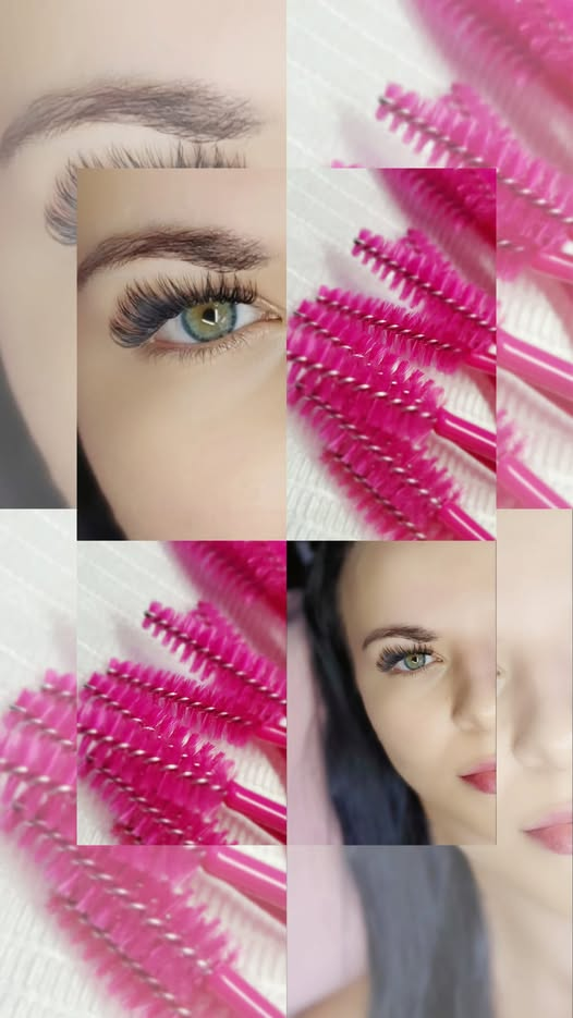 Lash collage